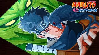 How to DrawShisui Uchihawith (incomplete Susanoo)step by step (Tutorial)||Naruto:Shippuden