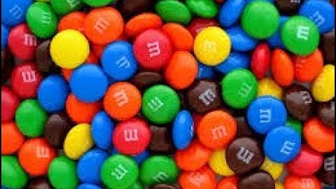 Sorting M&M’s because I’m colorblind