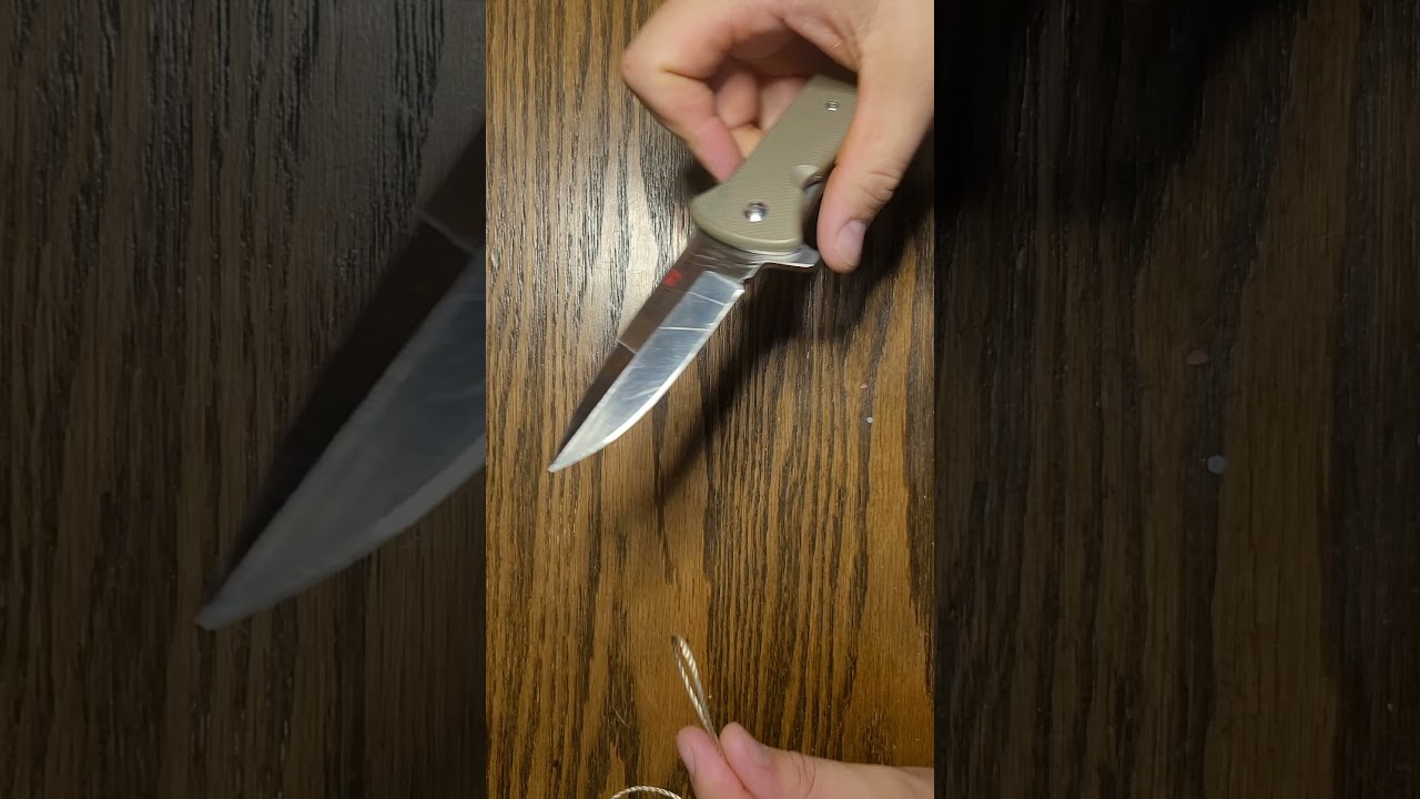 Cord Cut Test - Al Mar 2020 SERE A/O on Household Twine