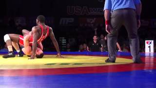 2014 US Open 86KG Semifinals Ed Ruth vs Clayton Foster