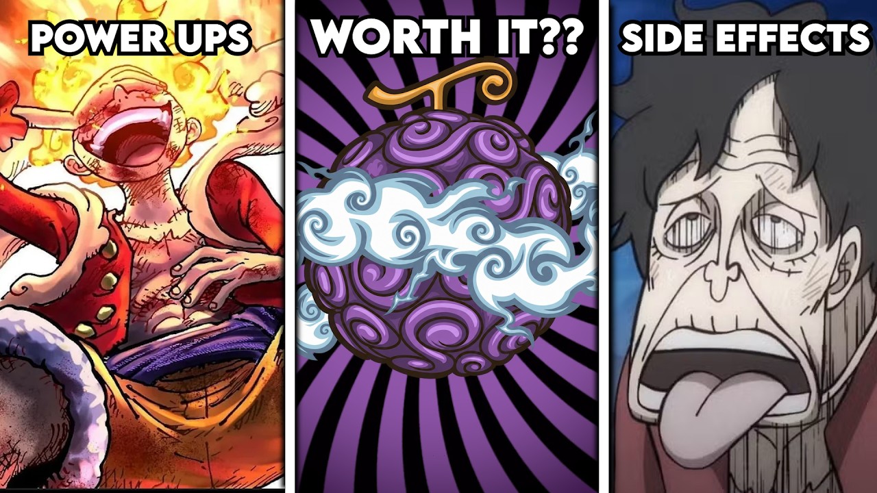 The Dark Side of Every Luffy's Gear...(DRAWBACKS & POWERS)