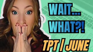I Thought Summer TPT Sales Would Be Dead... I Was Wrong (June Income Report)