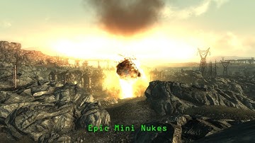 FO3 Mods - Epic Mini Nukes by Weijensen and 3AMt