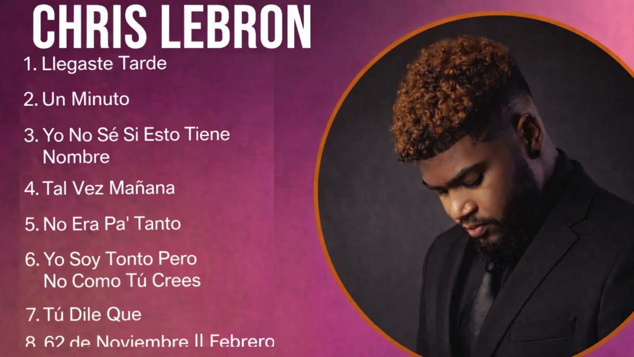 CHRIS LEBRON |2026| Mix Romantico ❤️-Llegaste Tarde, UN MINUTO, YO NO SÉ SI ESTO TIENE NOMBRE