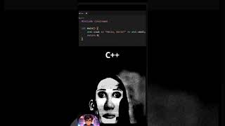 “Hello, World!” #programming #python #java #cpp #c #javascript #developer #softwareengineer #shorts