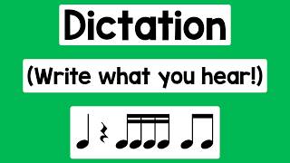 Dictation #7 (Write what you hear!)