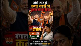 Didi vs BJP: Bengal Ka Historic Election | Bengal Election 2026 Shock 😱 #shorts