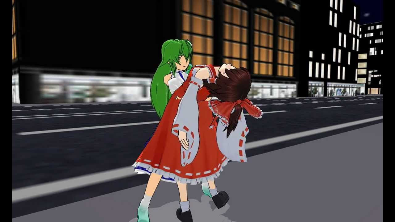 MMD - Drunk Reimu LOL!