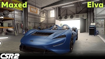 CSR2 Elva | Tune & Shift Pattern for (7.091 Sec) | Maxed tune