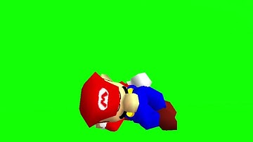 SM64 Mario Green Screen