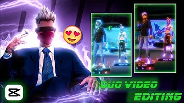 Free Fire Velocity Duo Trend Lobby Edit In CapCut || FF Lobby Edit Tutorial In CapCut