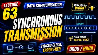 Synchronous Transmission | Data Communication | Lecture 63 | Urdu | Hindi