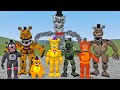 ВСЕ АНИМАТРОНИКИ ФРЕДДИ в ГАРРИС МОД ФНАФ | Garry's Mod FNAF