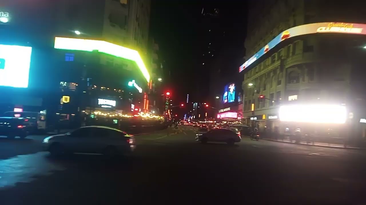 Recorrido Nocturno Linea 67 Tramo Desde Constitucion Hasta Recoleta