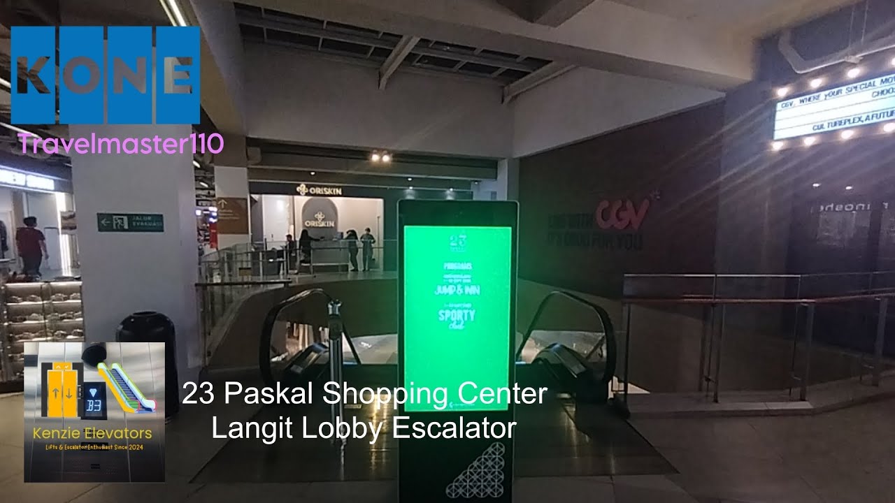 KONE Travelmaster110 Escalator - 23 Paskal Shopping Center , Bandung [Langit Lobby]