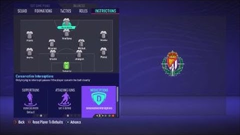 FIFA 21 Custom Tactics - Recreate 4-2-3-1of Real Valladolid + Instructions - Replicate real system