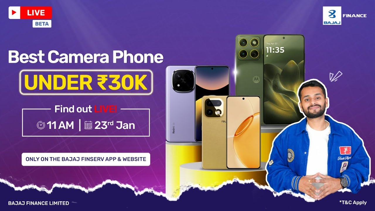 Join Live Now 🔴 | ₹30K Ke Andar Best Camera Phone 📱 | Live Review