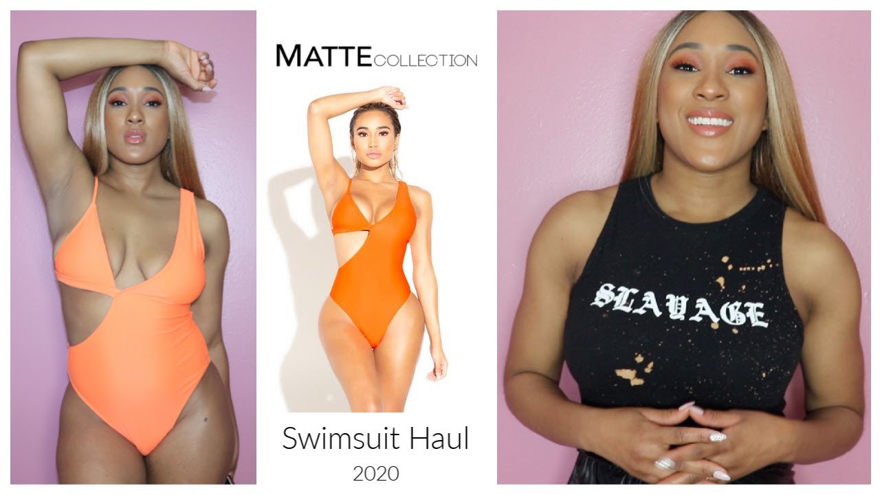 Swimsuit Try On Haul | $16!! | ft. Matte Collection - YouTube