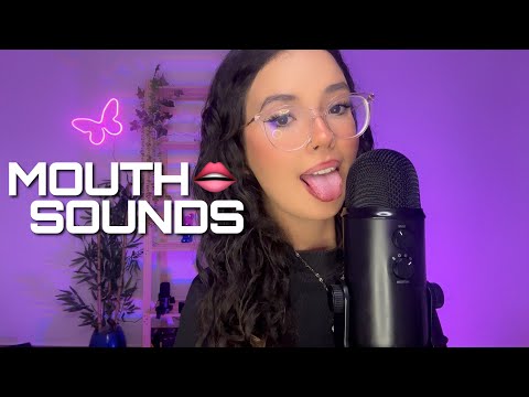ASMR - SONS DE BOCA e AFIRMAÇÕES POSITIVAS PARA DORMIR AGORA! 👄🌟 | mouth sounds