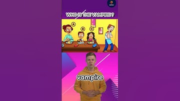 Who is the vampire ? #quiztest #quizzer #quiz #riddles #quizzing #riddlesquiz #quiztime #quizess