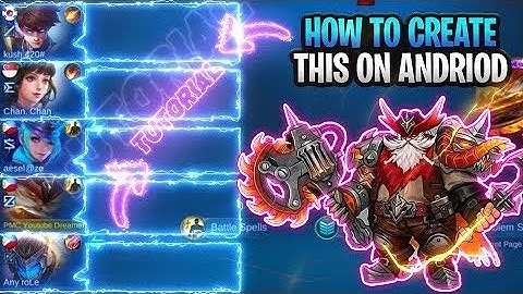 HOW TO MAKE BEST MOBILE LEGENDS THUMBNAIL (FULL TUTORIAL) 2022