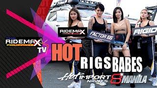 HOT Rigs and Hot Babes at the Hot Import Nights 8 Manila!!! WHEW