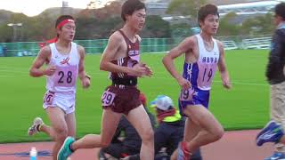 2017年度 第4回神戸市長距離記録会 男子5000m1組目