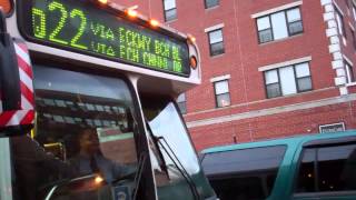 Diesel #6027 on the Q22 in the Rockaways.