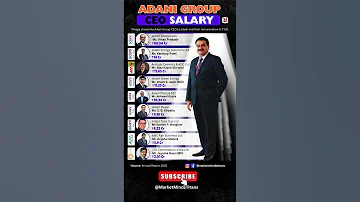 Adani Group CEO Salaries In 2025 You Won T Believe Who Earns 69 Cr Salary Adani Ceo Business 