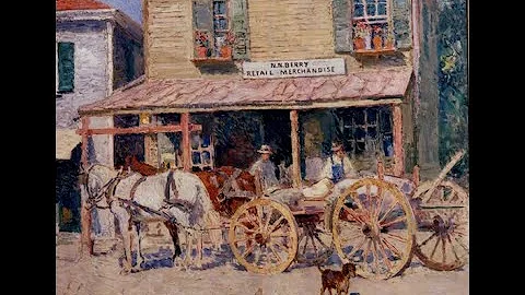 Hidden in the Paint:  Nelson Berry's Store