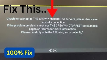 How to fix The Crew Error code 0_1