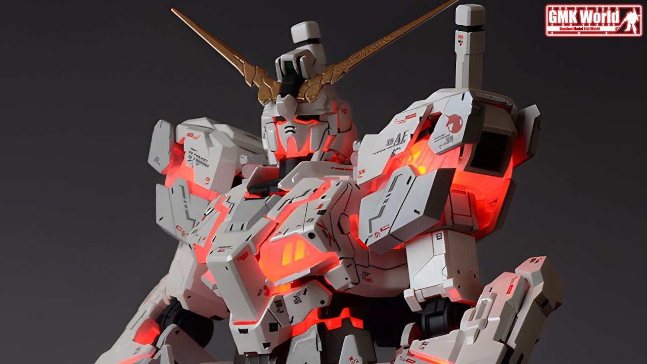 RG 1/144 RX-0 UNICORN GUNDAM (Destroy Mode) Ver.TWC (Lighting