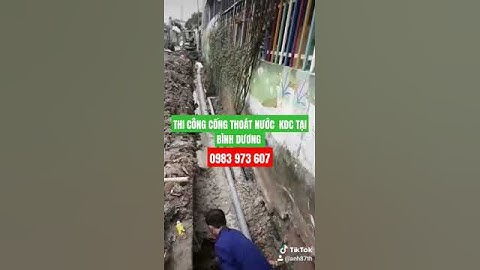 Thi  công cống thoát nước tại bình duong #huthamcaubinhduong #thongtaccaucong #xaydungtuananh