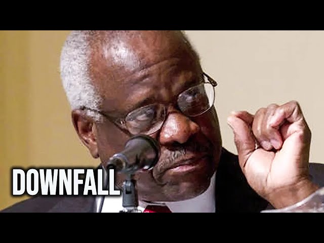 Clarence Thomas CRIES As Financial Lies Finally BLOW UP In His Face class=