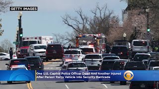 1 U.S. Capitol Police Officer Dead, Another Injured After Person Rams Vehicle Into Security Barricad