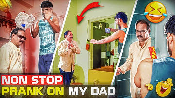 Non-Stop Pranks on Dad 😂😂 | Samsameer_insta