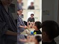 トイプードルのこつぶが3歳の長男と初めて散歩！