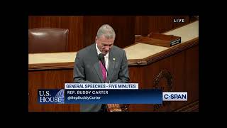Rep. Carter Recognizes the Members of the Annual Coastal Georgia Honor Flight