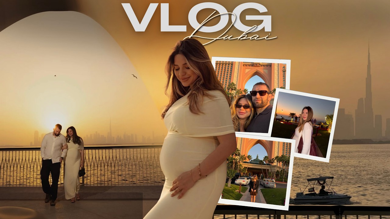 VLOG| Улетели в Дубай на 8 месяце беременности🇦🇪