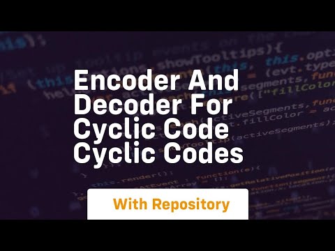 encoder and decoder