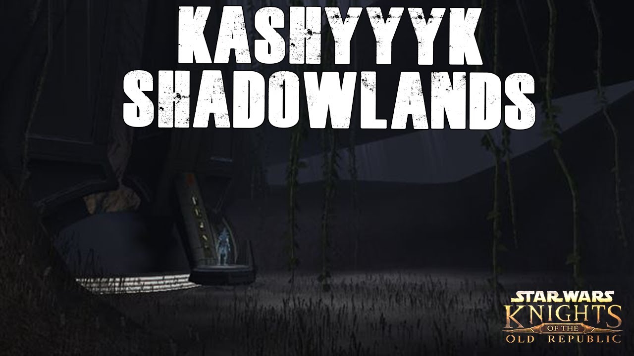 KOTOR Ep. 25. Kashyyyk Shadowlands [Walkthrough No Commentary