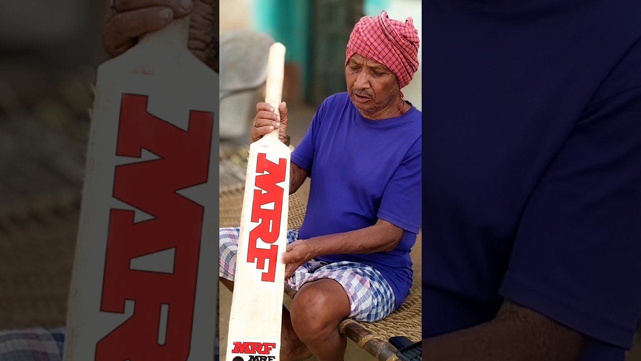 Homemade Cricket Bat 🔥🔥 #shorts #cricketbatmaking #reels