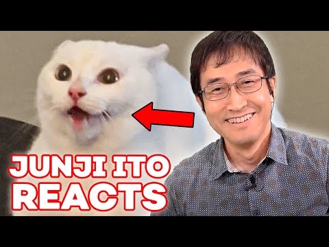 Junji Ito Reacts to YOUR Cats | React