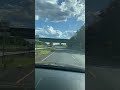Driving around the city