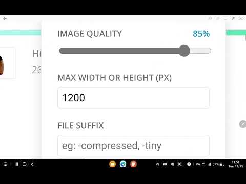 Video Nén hình ảnh và đổi định dạng sang WEBP - youtube