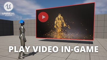 Hoe speel je een video in-game af in Unreal Engine 5