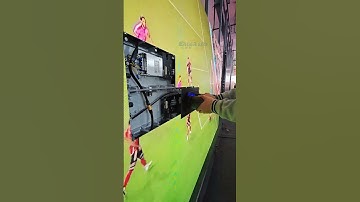 It seems to be installed and not installed.#ledscreen #ledwall #leddisplay #eagerled #ledmodule