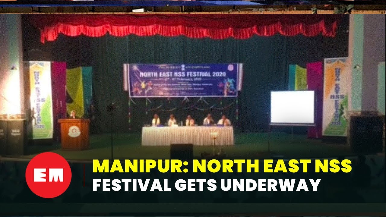 North East NSS Festival 2020 gets underway in Manipur University - YouTube