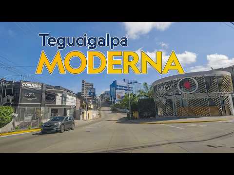 Un recorrido por la zona más ELEGANTE de Tegucigalpa 🌴🚘