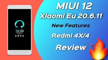 Redmi 4X/4 - MIUI 12 Eu 20.6.11 Pie Port ROM Review | New Features and boosted Performance 🔥🔥